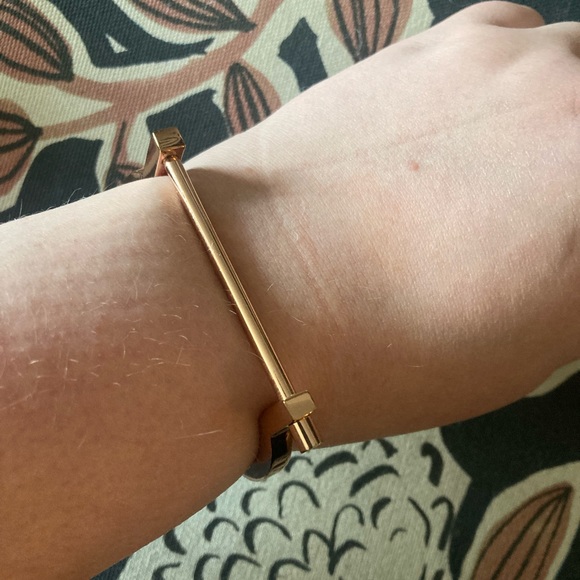 Set of 2 rose gold bracelets - Picture 3 of 7